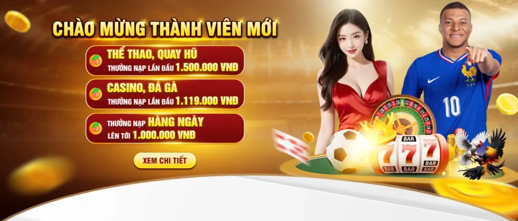 Khuyến mãi thành viên mới uw99